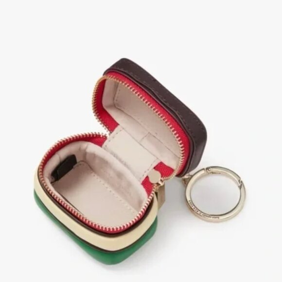 Kate Spade Italian Rainbow Cookie Coin Purse NWOT - Picture 5 of 6